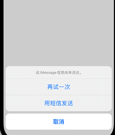 田林apple维修iPhone上无法正常发送iMessage信息