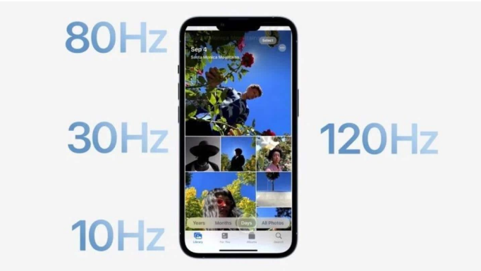 田林苹果14维修分享iPhone 14有高刷吗 