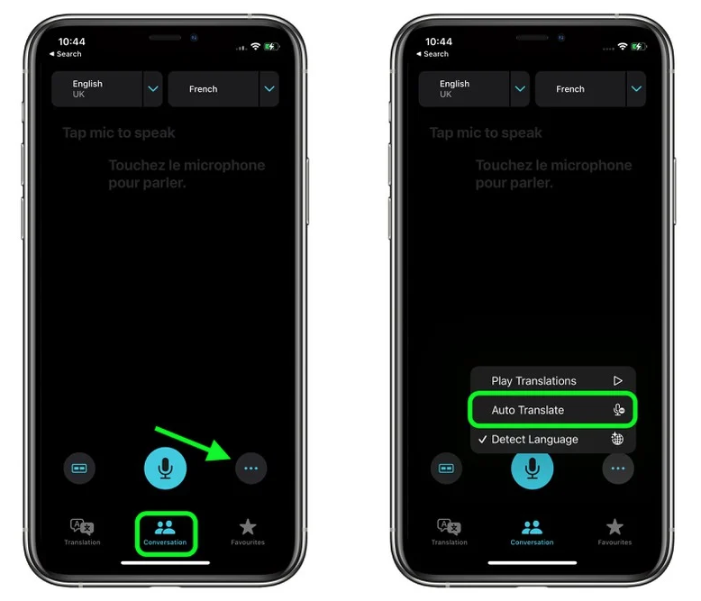 田林苹果手机维修分享iOS 15 “翻译” App 新改进 