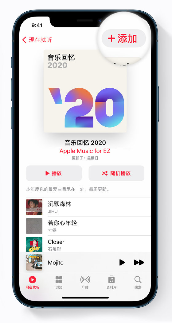 田林苹果手机维修分享如何在 Apple Music 中查看过去一年听的歌 
